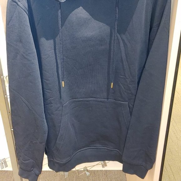 CM Fashion Hoodie Long Sleeve With Pockets Unisex -NAVY - Picture 2 of 5